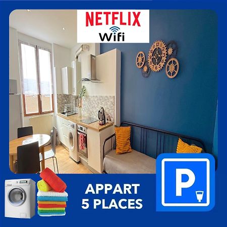 012 Chic & Cosy F2 34M2 Hypercentre Wifi Smart Tv Netflix Daire Saint-Etienne  Dış mekan fotoğraf